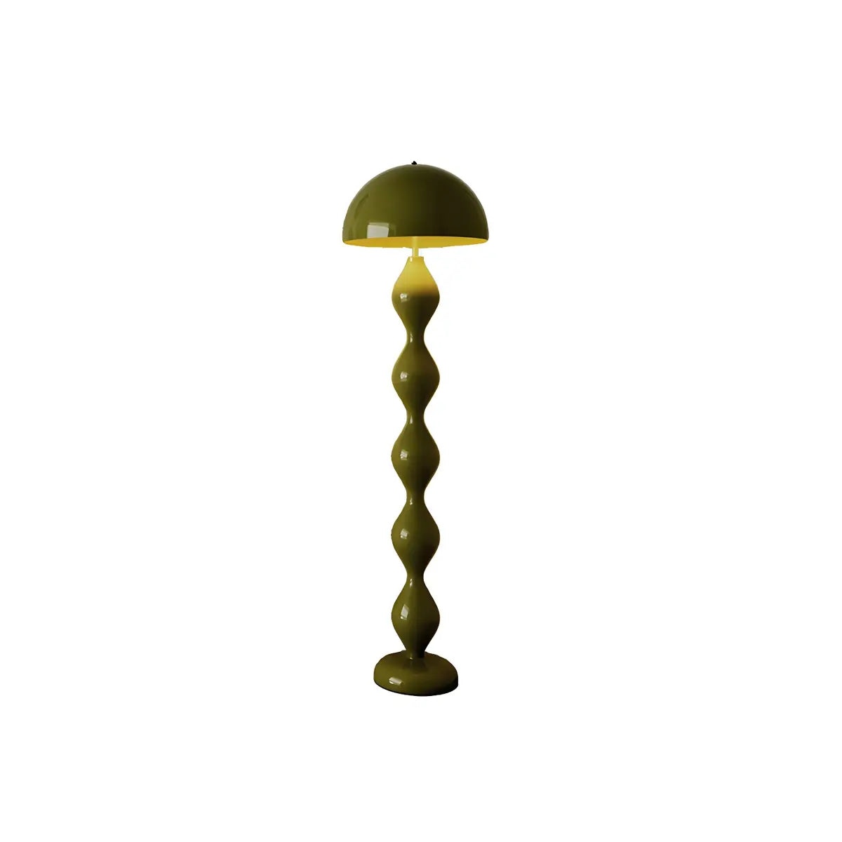 Moderne Mushroom Vloerlamp met Metalen Kap en 3 Lichtstanden – Scandinavische Design Staande Lamp met Voetschakelaar | Restfield